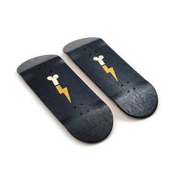 FlashBone Split-Ply Deck (various colors & sizes) | Classic Split Shape | Logo Edition